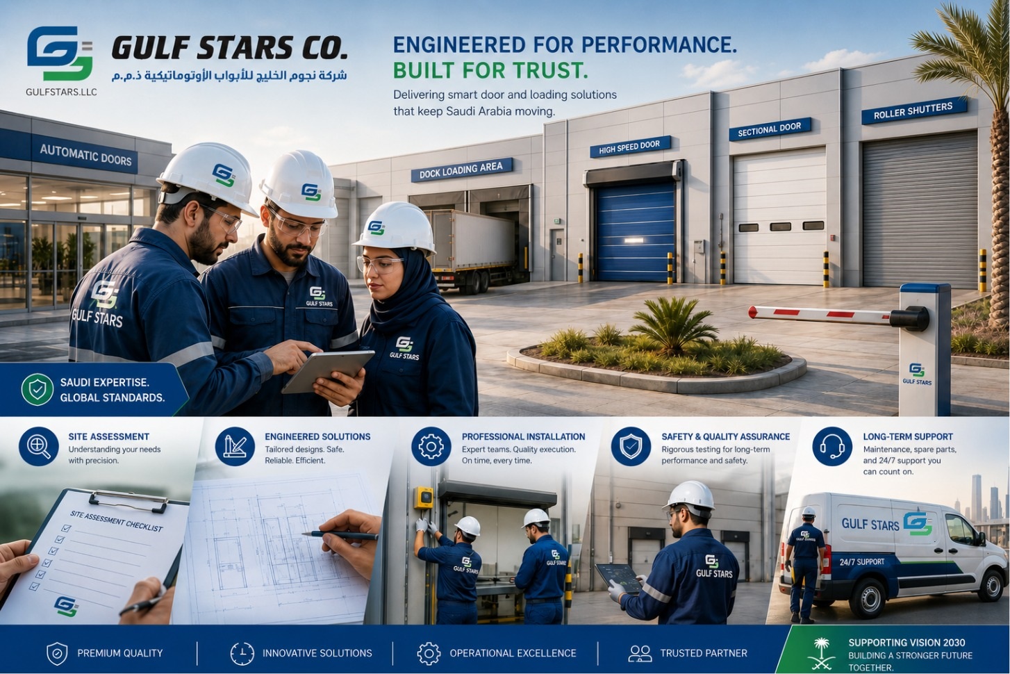 Gulf Stars installation project